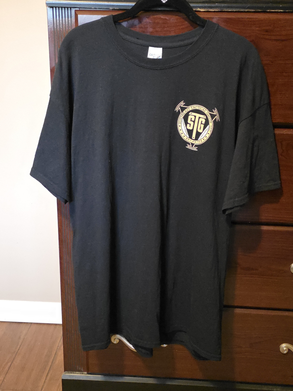 STG (Southeast Tactical Group) Logo Black Men's Short-Sleeve Tee sz 2xl